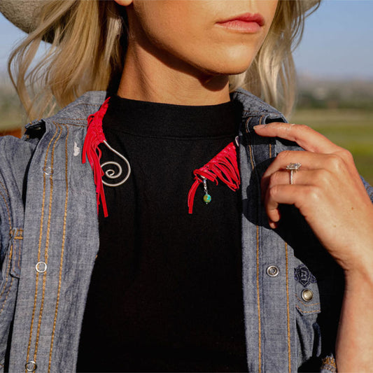 Feathered Friend necklace by Buckaroo Bling