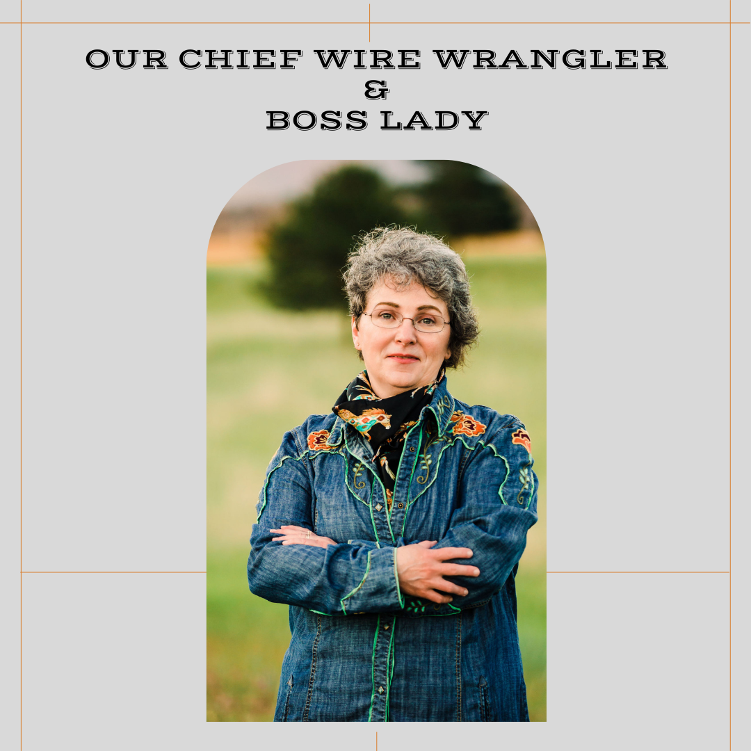 Our chief wire wrangler and boss lady